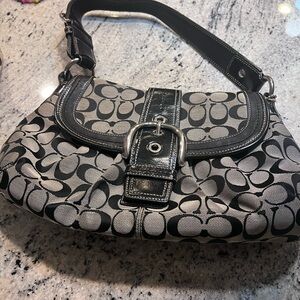 Coach Monochrome Signature Shoulder Bag